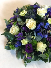 Blue and Purple Posy Pad