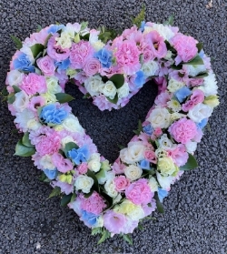 Open Heart Pastel Shades